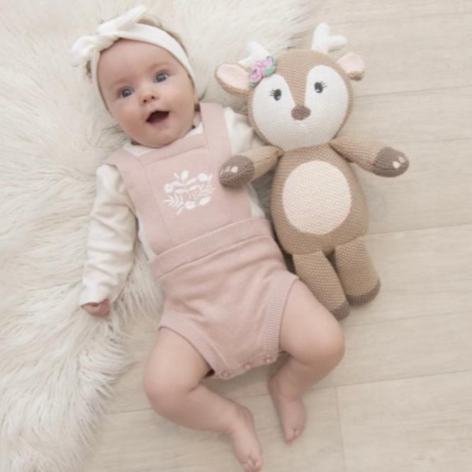 Knitted Toy - Ava The Fawn