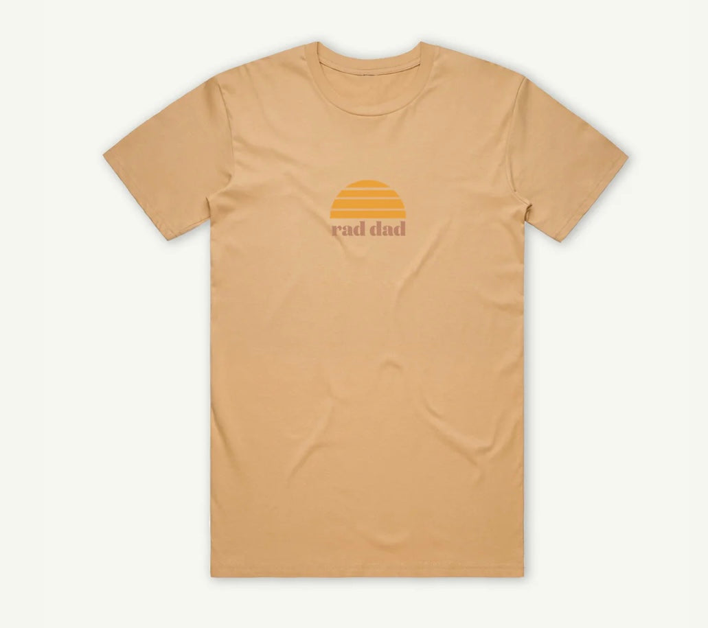 Rad Dad Tee - Tan