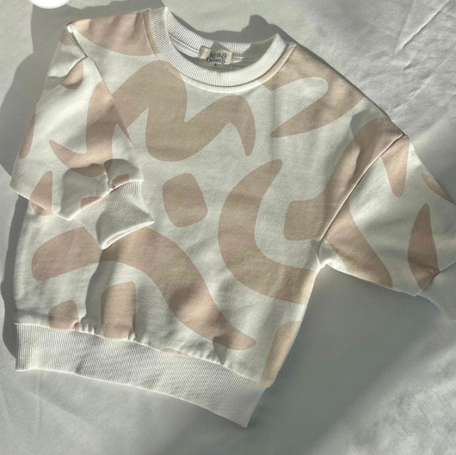 Marker Print Jumper