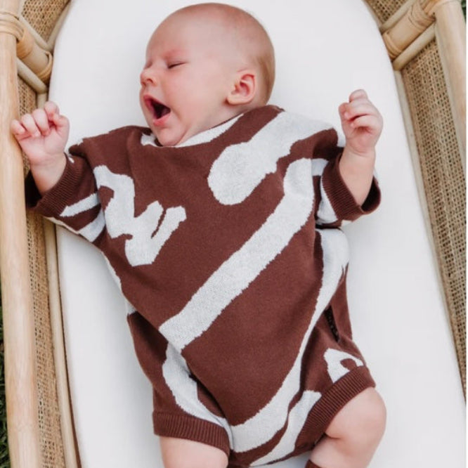 Oversized Romper ✿ Swirl