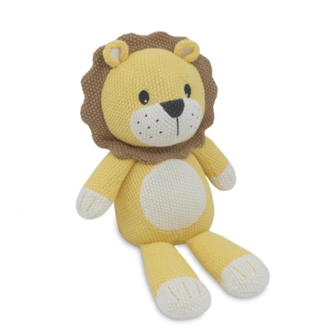 Knitted Toy - Leo the Lion
