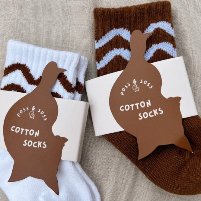 Socks ✿ 2 Pack Squiggle