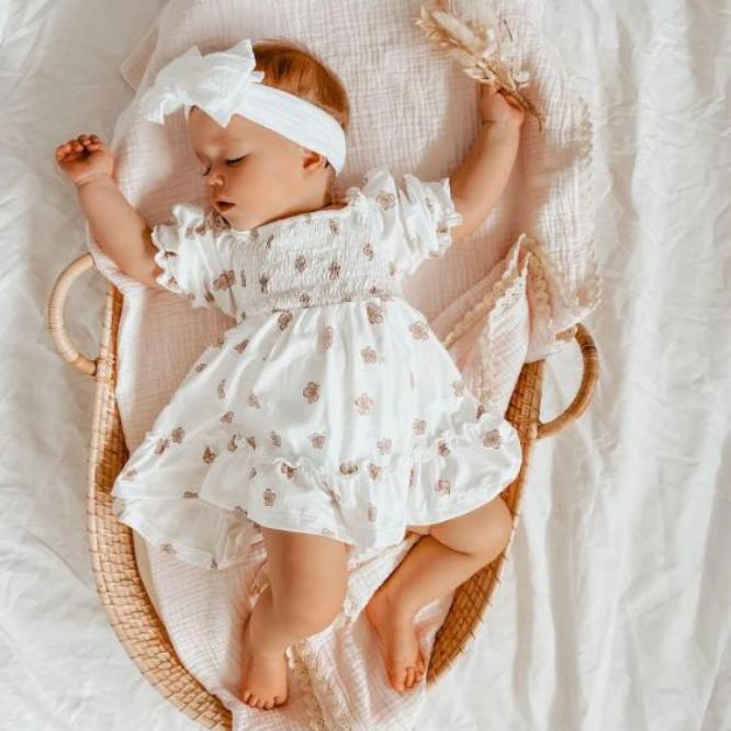 Luxe Blossom Kids Dress