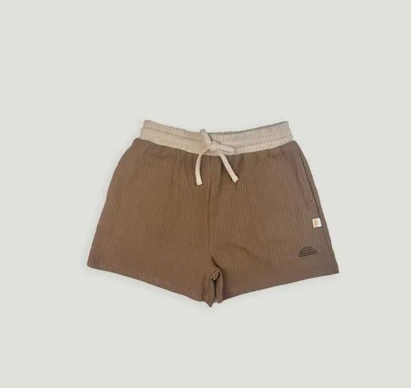 Babyccino Splice Organic Rib Twinset