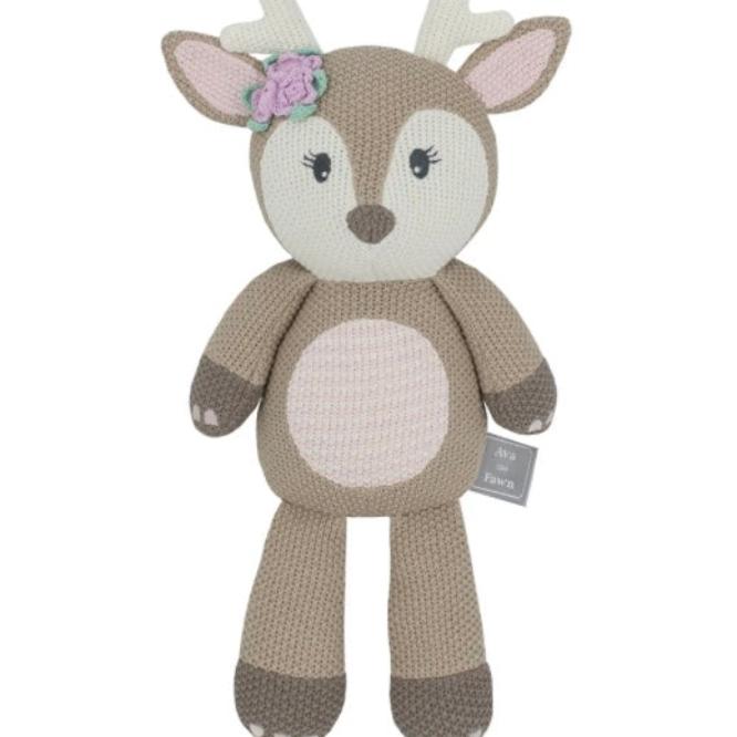 Knitted Toy - Ava The Fawn