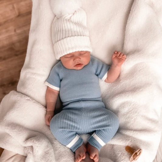 Dusky Blue Bodysuit