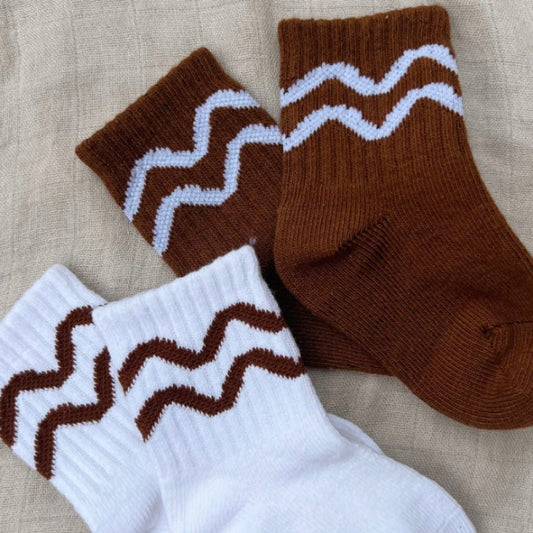Socks ✿ 2 Pack Squiggle