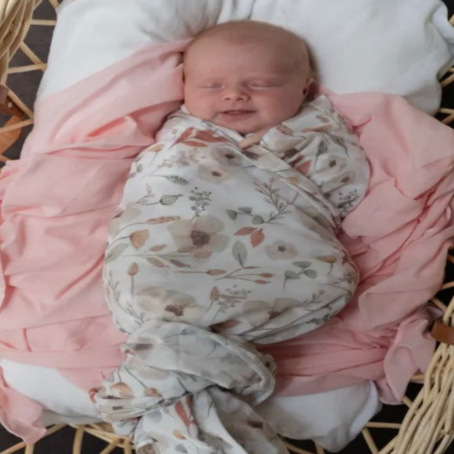 Baby Wrap/Swaddle - Boho Floral
