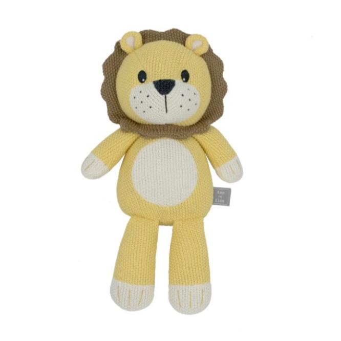 Knitted Toy - Leo the Lion