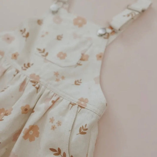 Floral Overalls