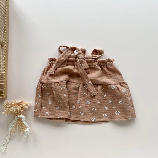 Muslin Top/Dress -Daisy Nude
