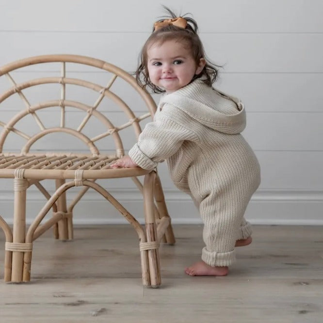 Sandshell Hooded Knit Playsuit