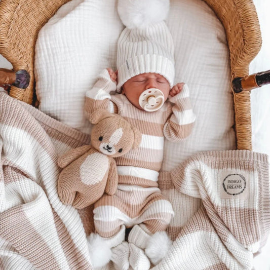 Biscuit Striped Leggings