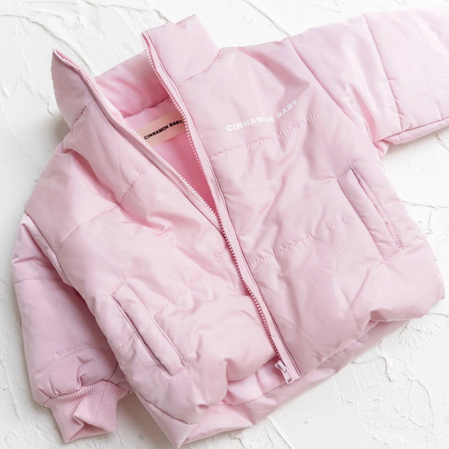 Puffer Jacket - Baby Pink