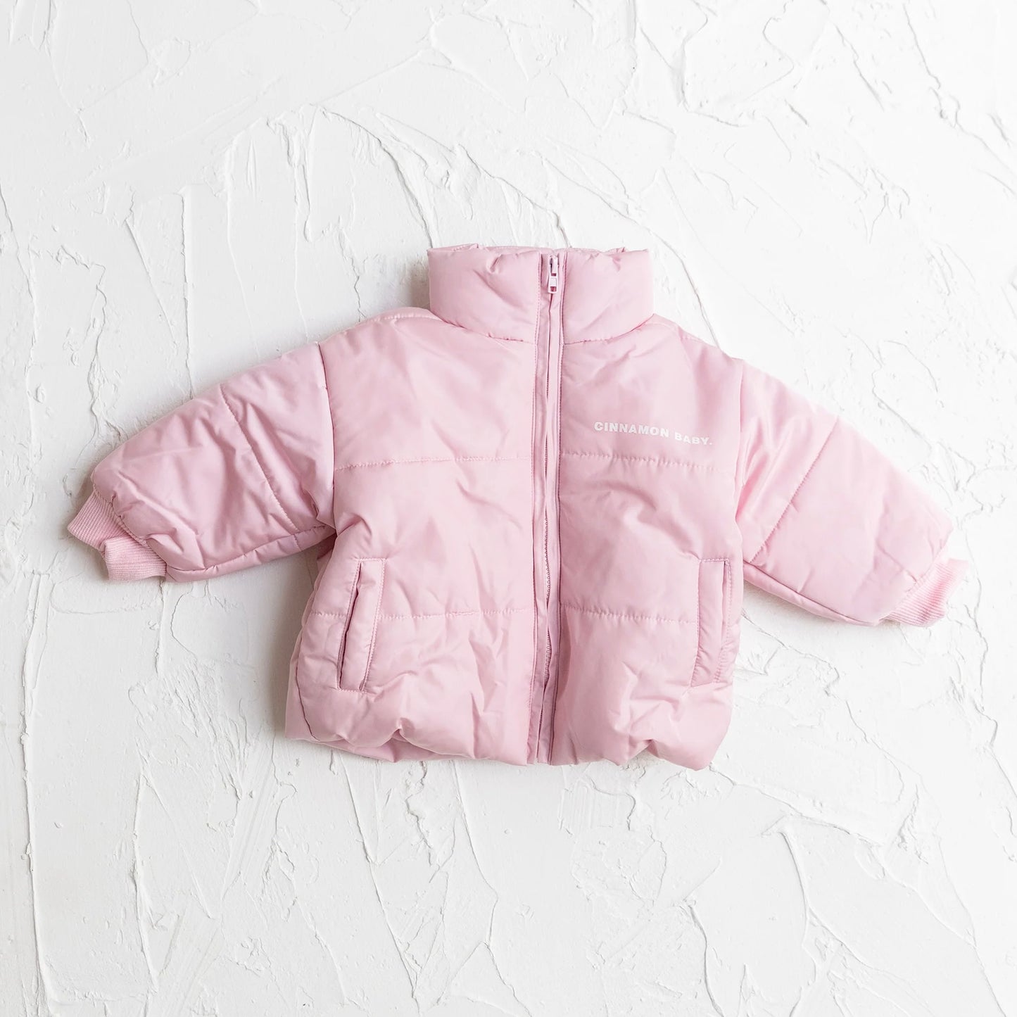 Puffer Jacket - Baby Pink