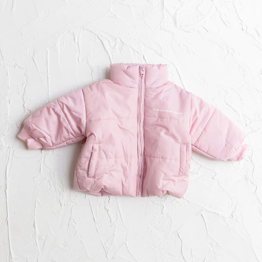 Puffer Jacket - Baby Pink