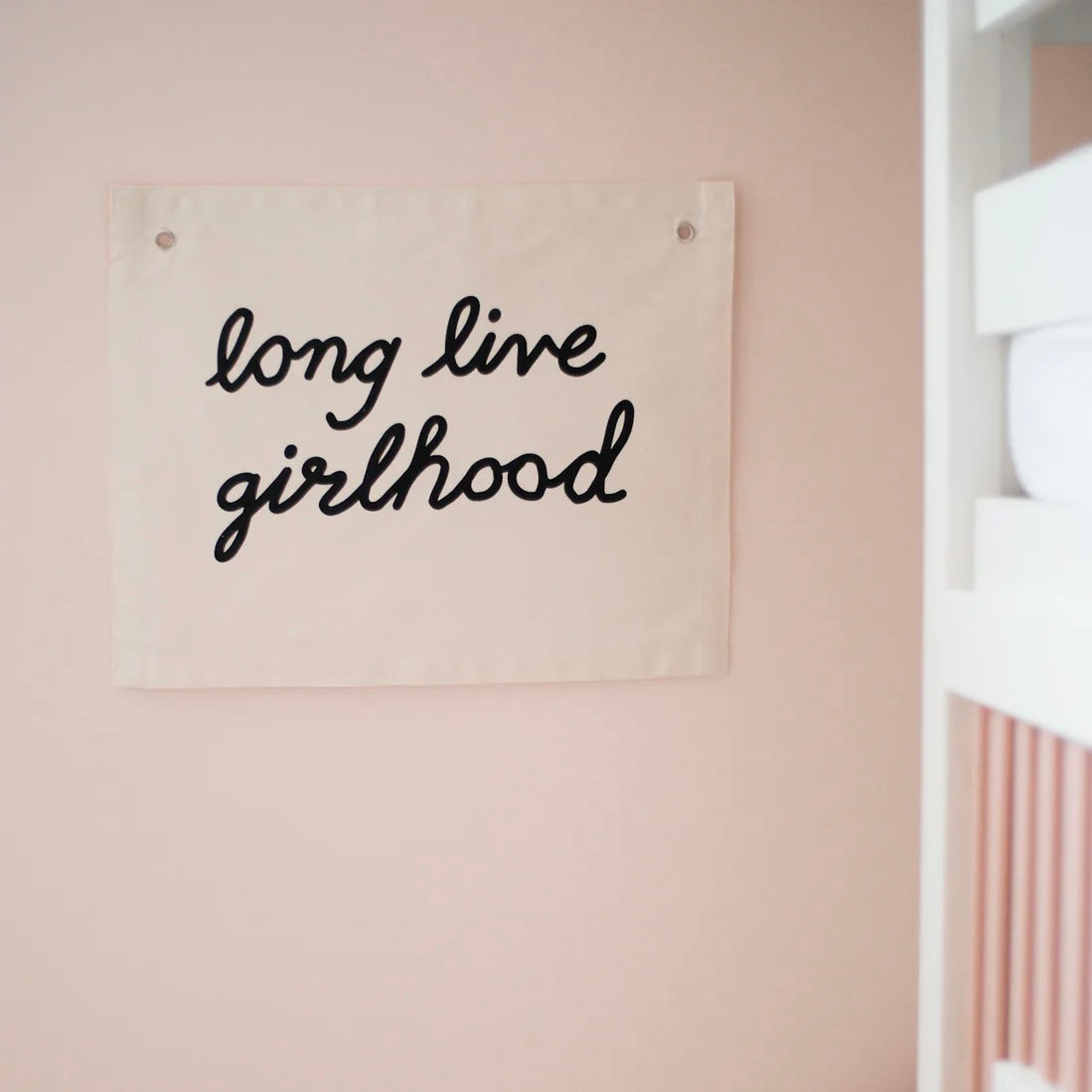 Long Live Girlhood Banner