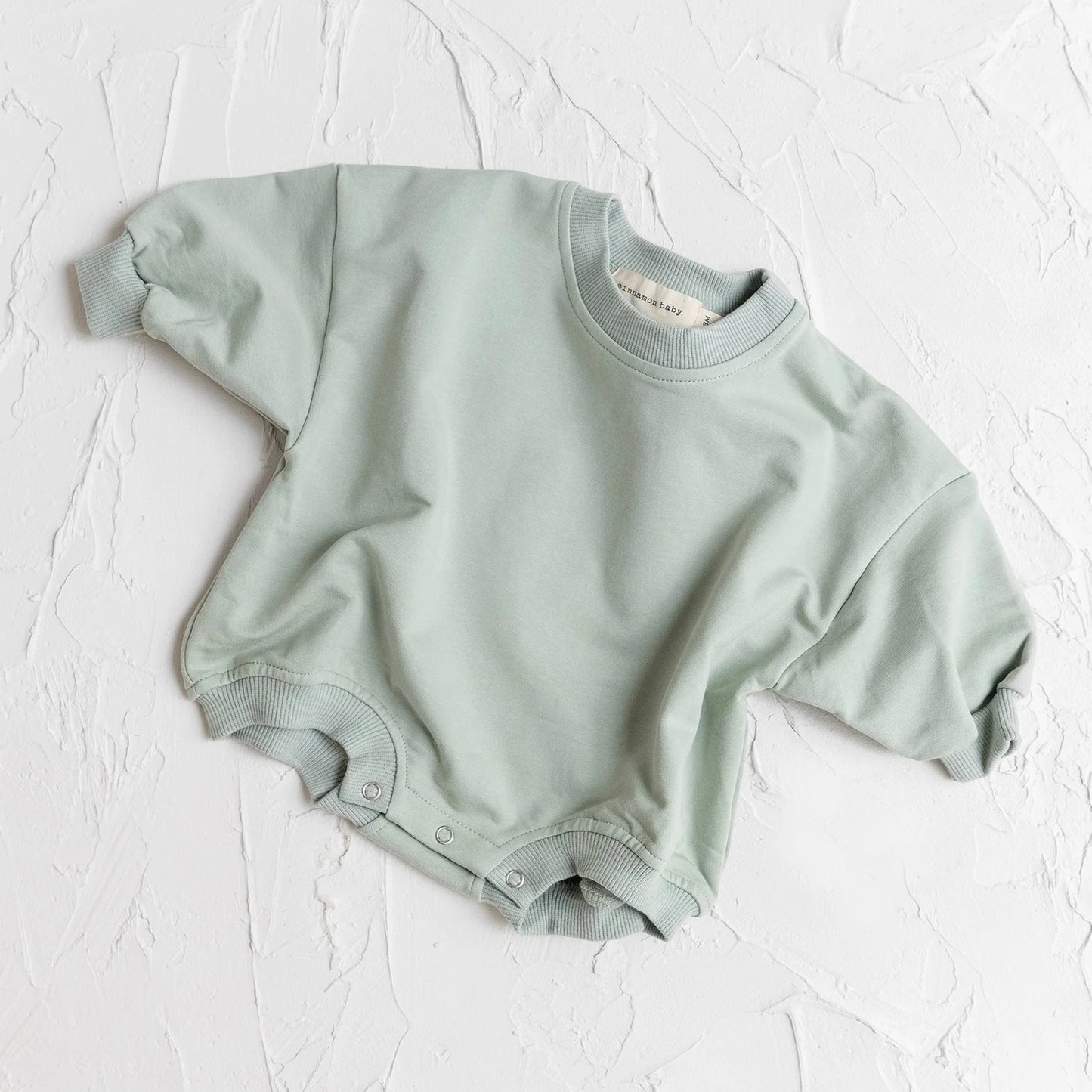 Tracksuit Romper - Mint - 0-3months